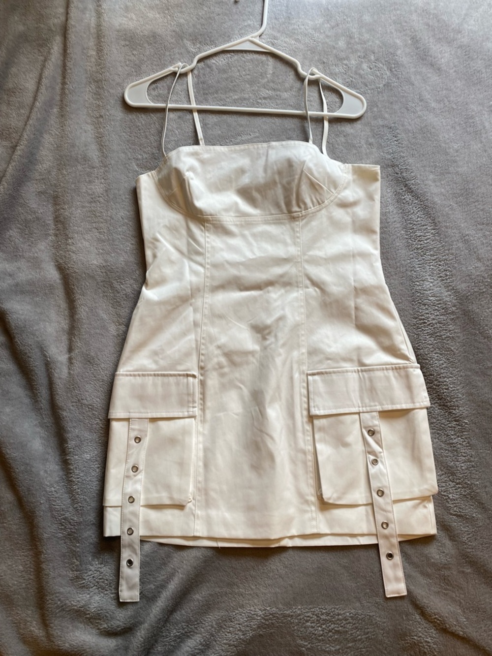 Superdown Cargo Pocket Mini Dress